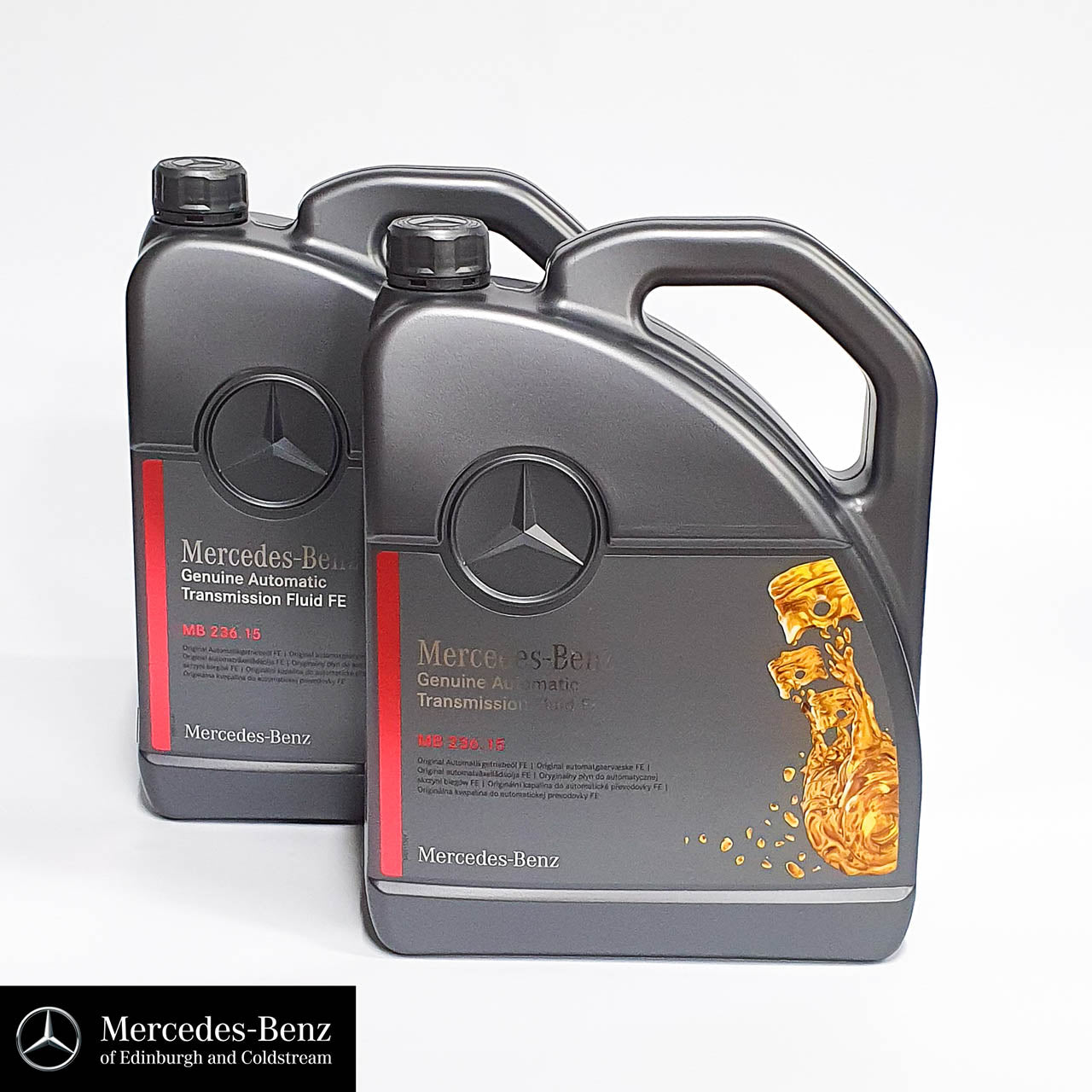 Genuine Mercedes-Benz Gearbox Oil 236.15 Blue A89