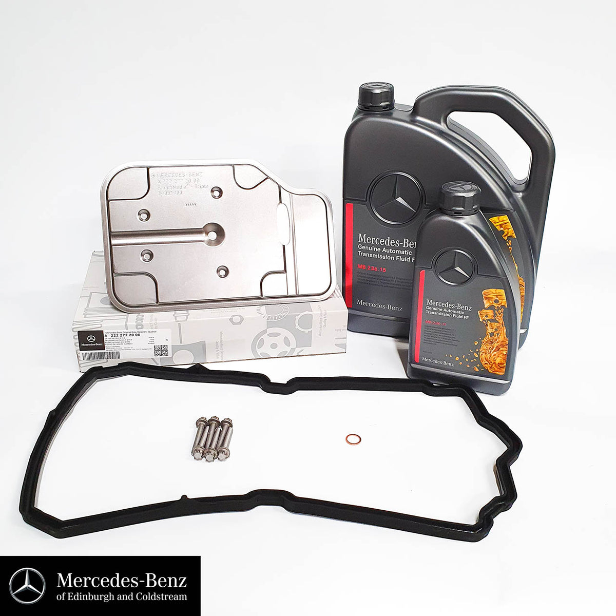 Genuine Mercedes-Benz 722.9 Automatic Gearbox Oil (BLUE) Kit For Reduced Friction Gearbox A89 Code