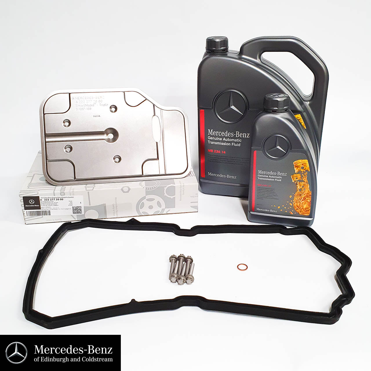 Genuine Mercedes-Benz 722.9 Automatic Gearbox Oil (RED) Kit