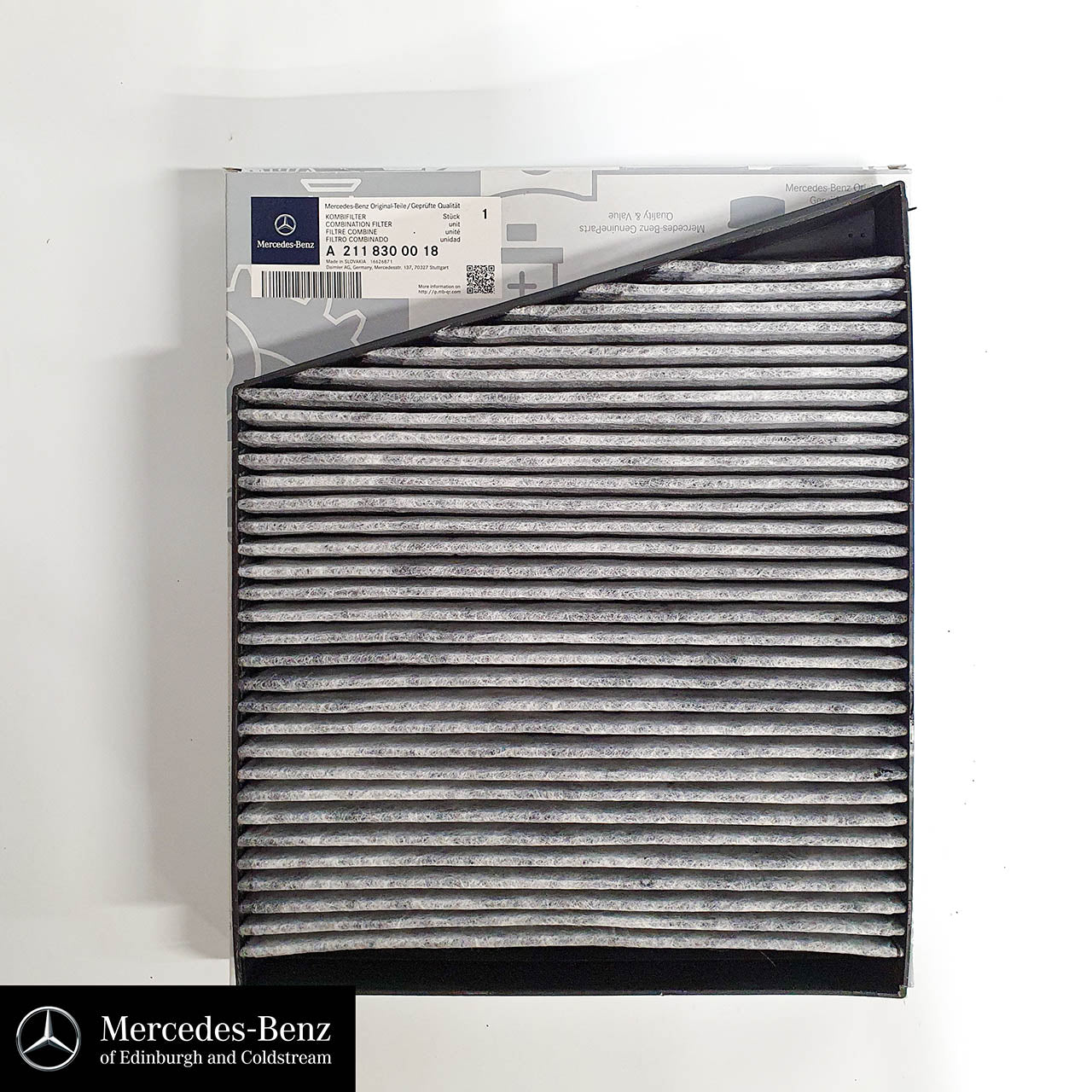 Genuine Mercedes-Benz Combination Filter - Pollen (Cabin) Filter E Class, CLS
