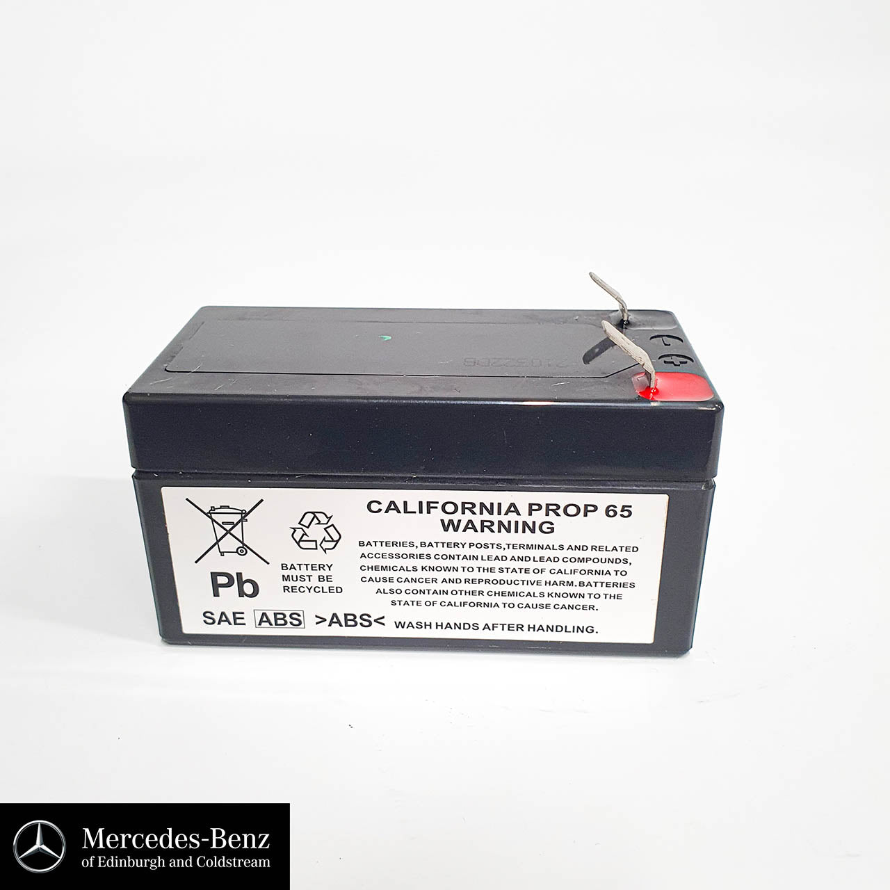 Genuine Mercedes-Benz Auxiliary Battery, Electrical System Battery 12V 1.2AH