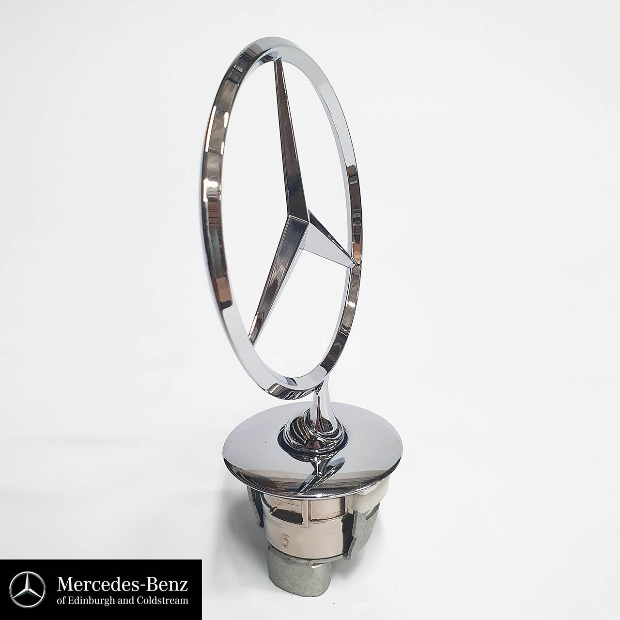 Genuine Mercedes-Benz Raised Bonnet Star - Chrome