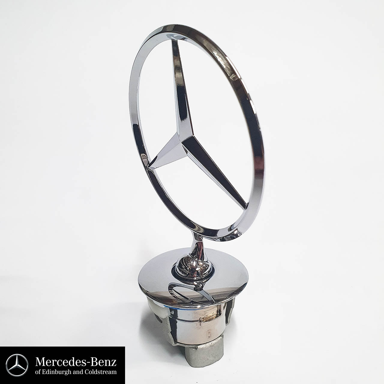 Genuine Mercedes-Benz Raised Bonnet Star - Chrome