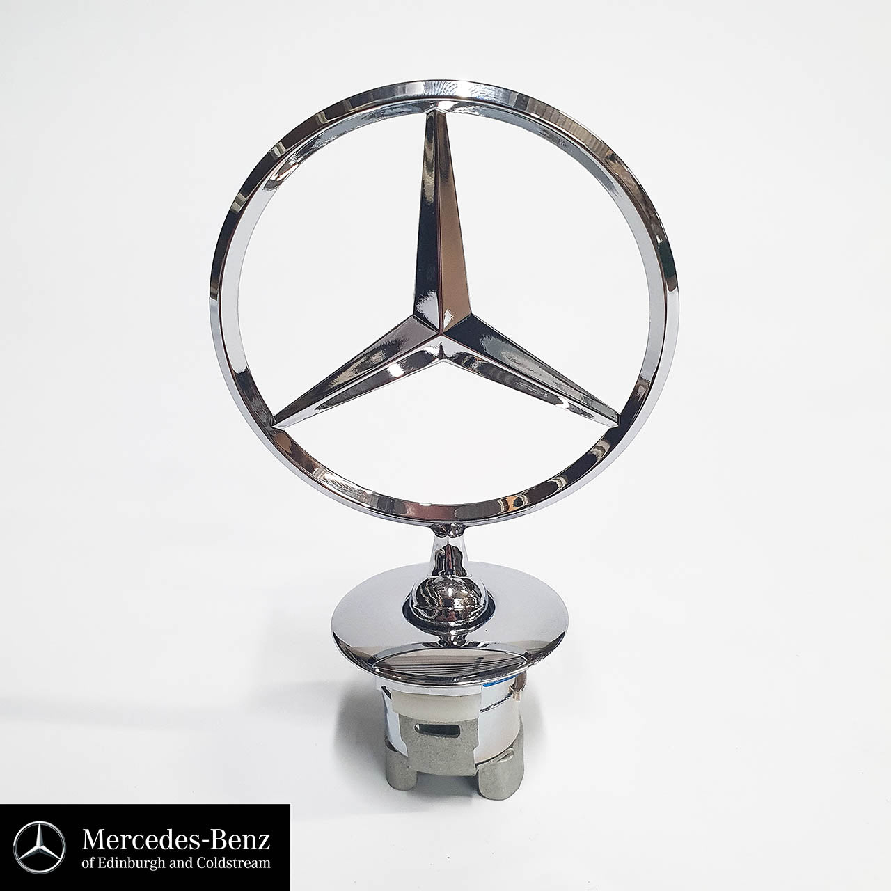 Genuine Mercedes-Benz Raised Bonnet Star - Chrome