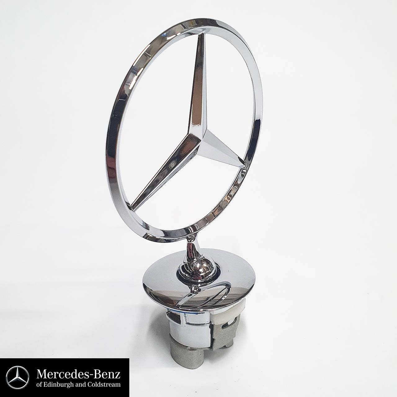 Genuine Mercedes-Benz Raised Bonnet Star - Chrome