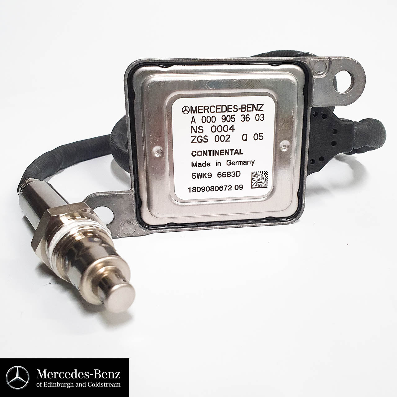 Genuine Mercedes-Benz NOx Sensor 5WK96683D A0009053603