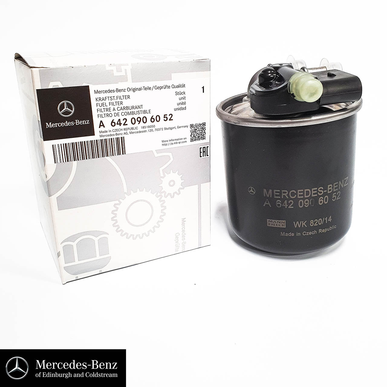 Genuine Mercedes-Benz fuel filter diesel cars – Mercedes Genuine Parts
