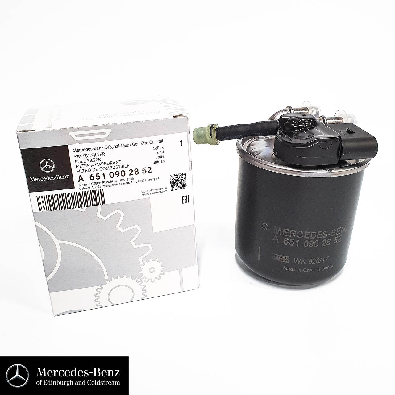 Genuine Mercedes Fuel Filter OM651 Diesel Engine