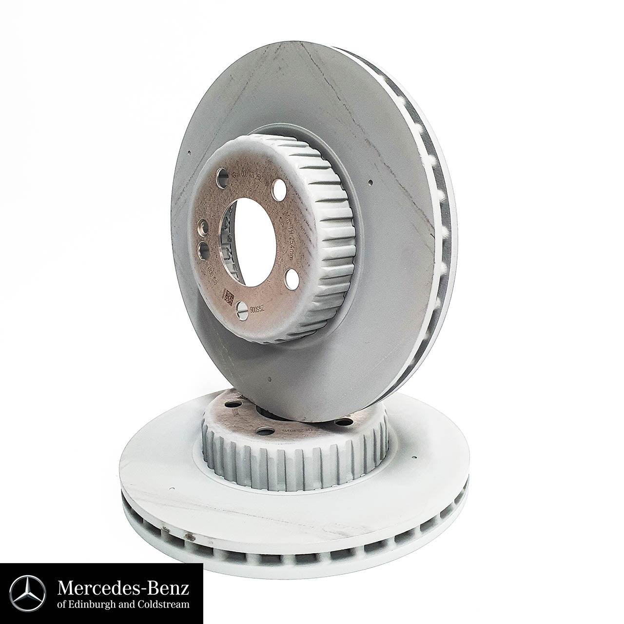 Genuine Mercedes-Benz brake Disc Set - Front - C Class 205, E Class 213 Model Series
