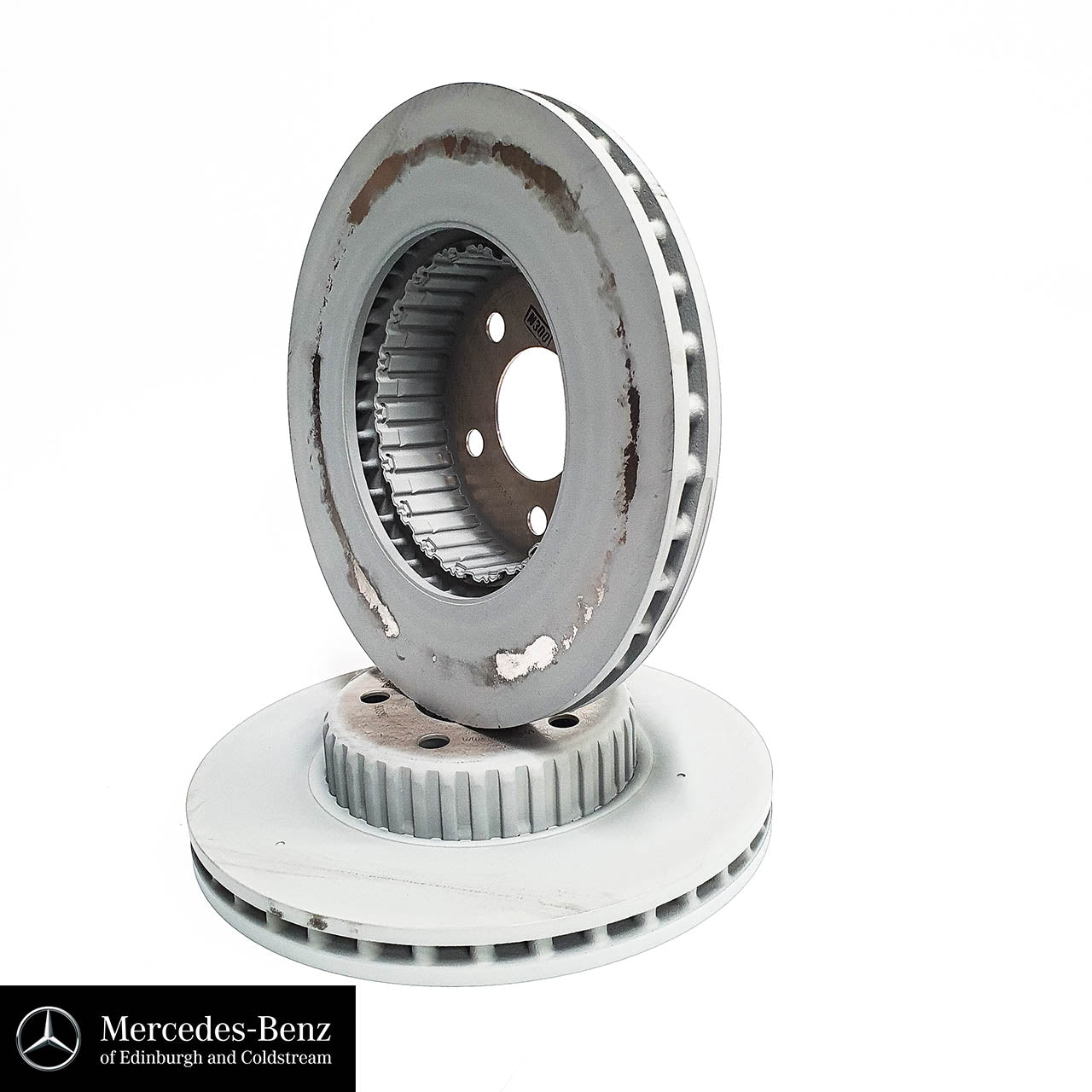 Genuine Mercedes-Benz brake Disc Set - Front - C Class 205, E Class 213 Model Series