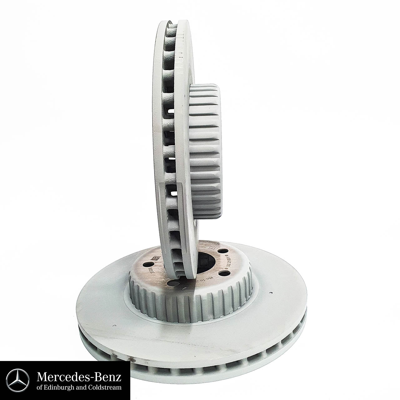 Genuine Mercedes-Benz brake Disc Set - Front - C Class 205, E Class 213 Model Series