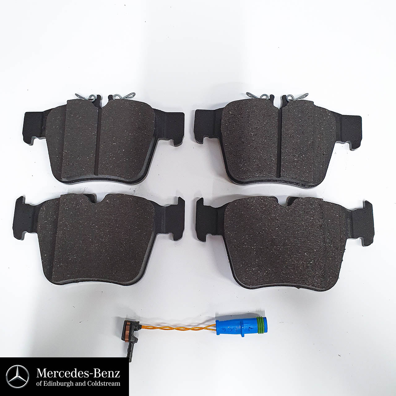 Genuine Mercedes-Benz brake pads & wear sensor - REAR - C Class, GLC