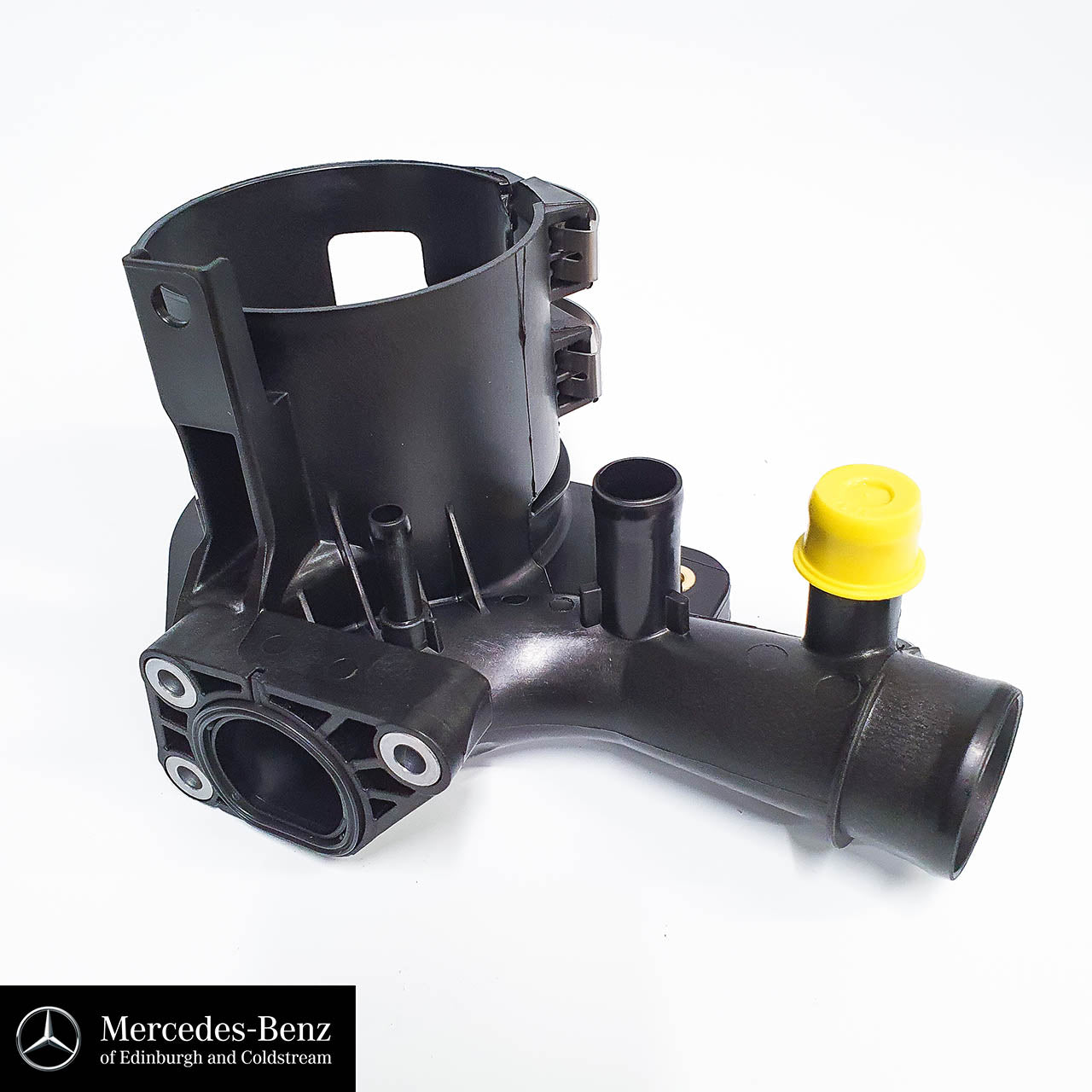 Genuine Mercedes-Benz OM651 diesel Water Outlet Fuel Filter Housing