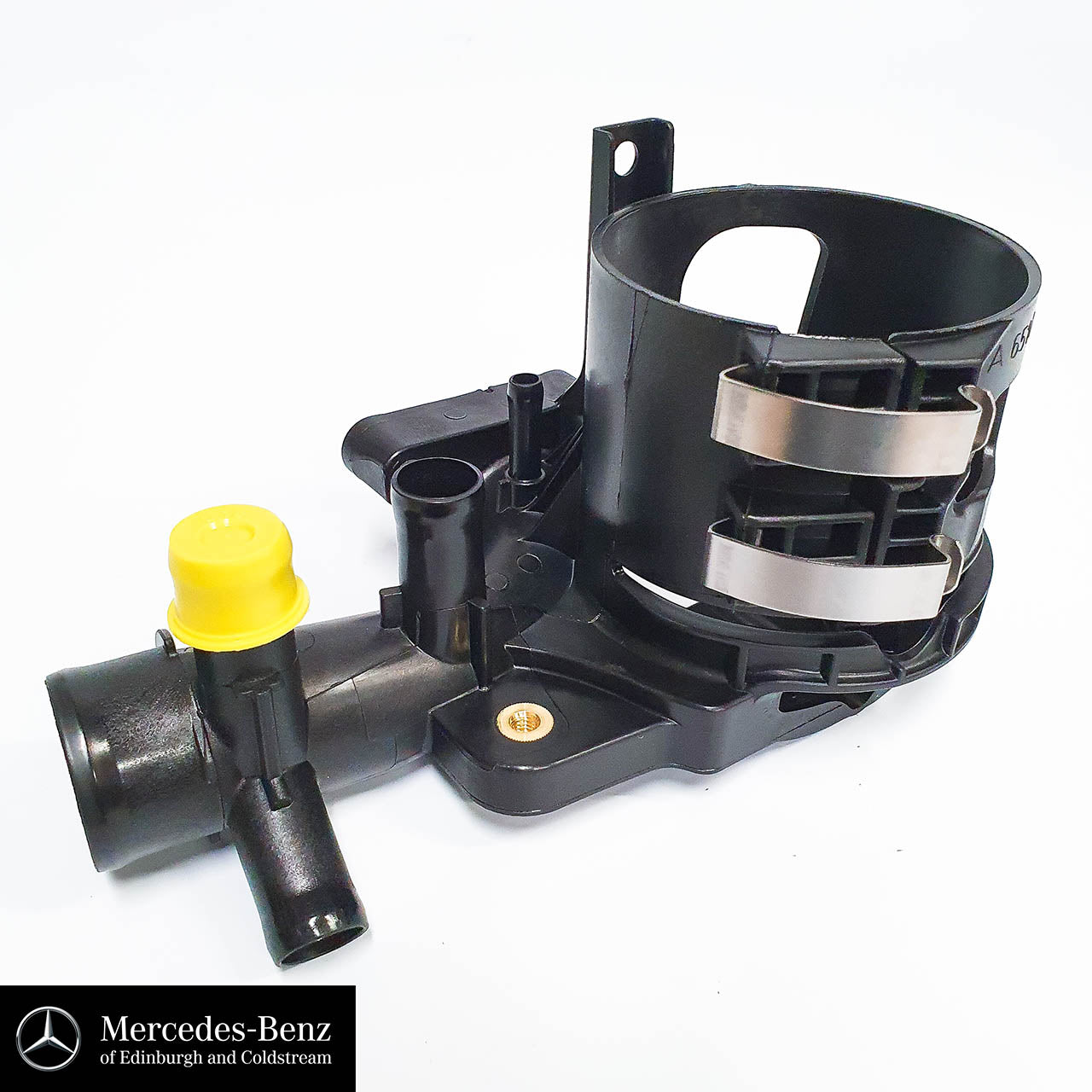 Genuine Mercedes-Benz OM651 diesel Water Outlet Fuel Filter Housing