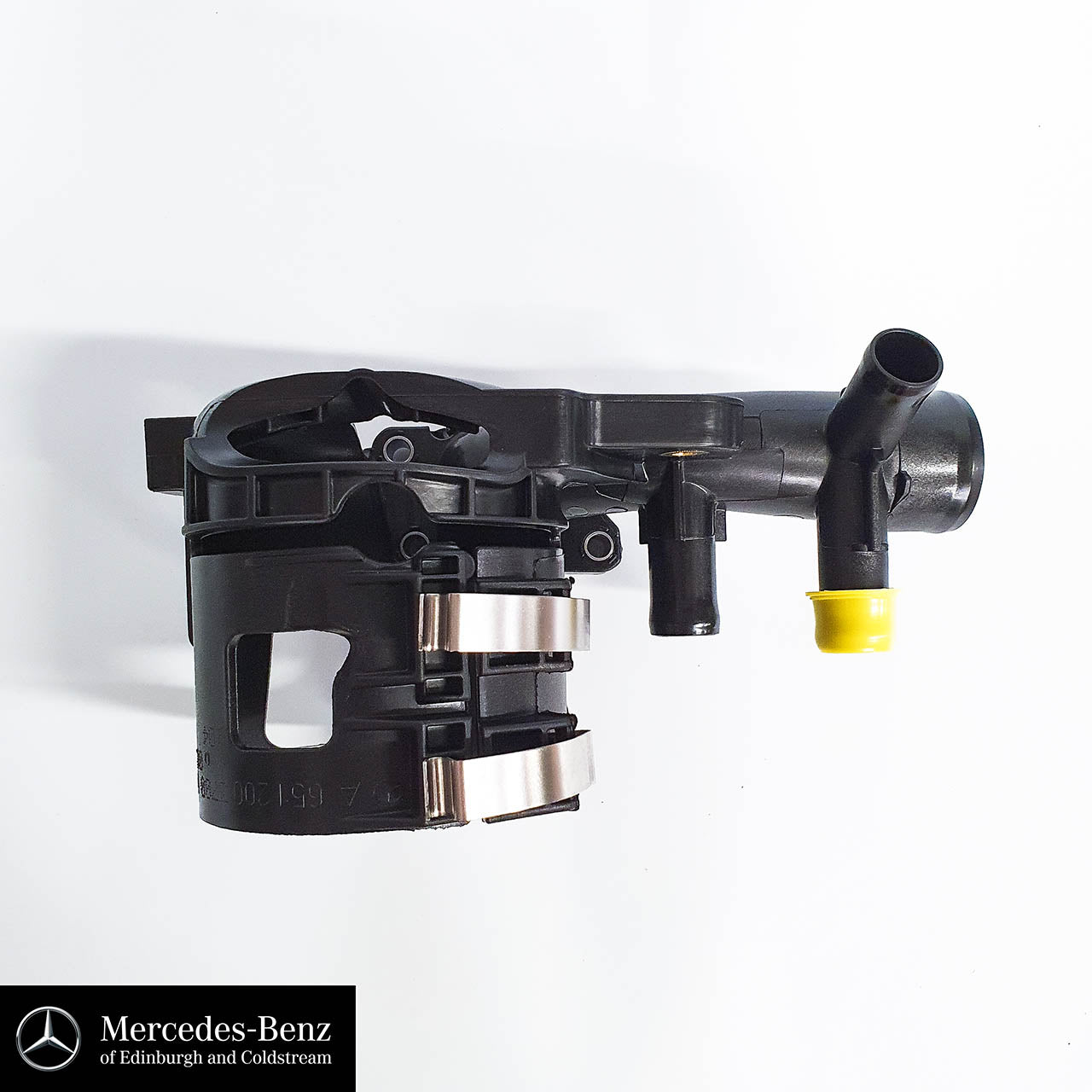 Genuine Mercedes-Benz OM651 diesel Water Outlet Fuel Filter Housing