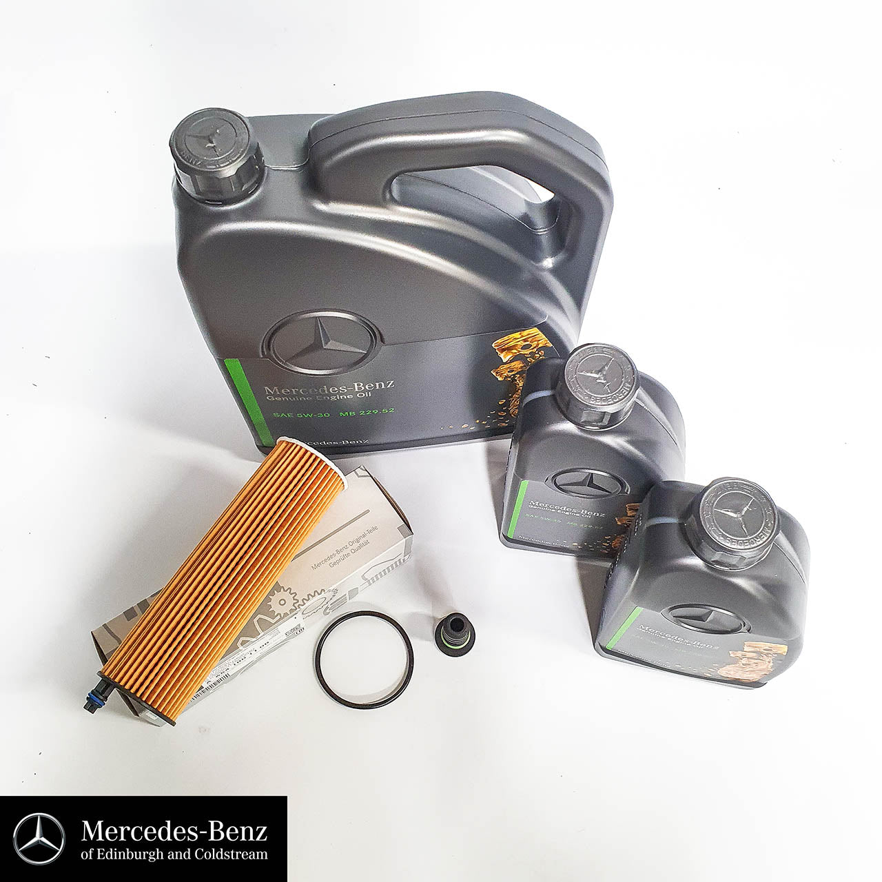 Genuine Mercedes-Benz service kit CDI diesel OM654 engine - oil and filter