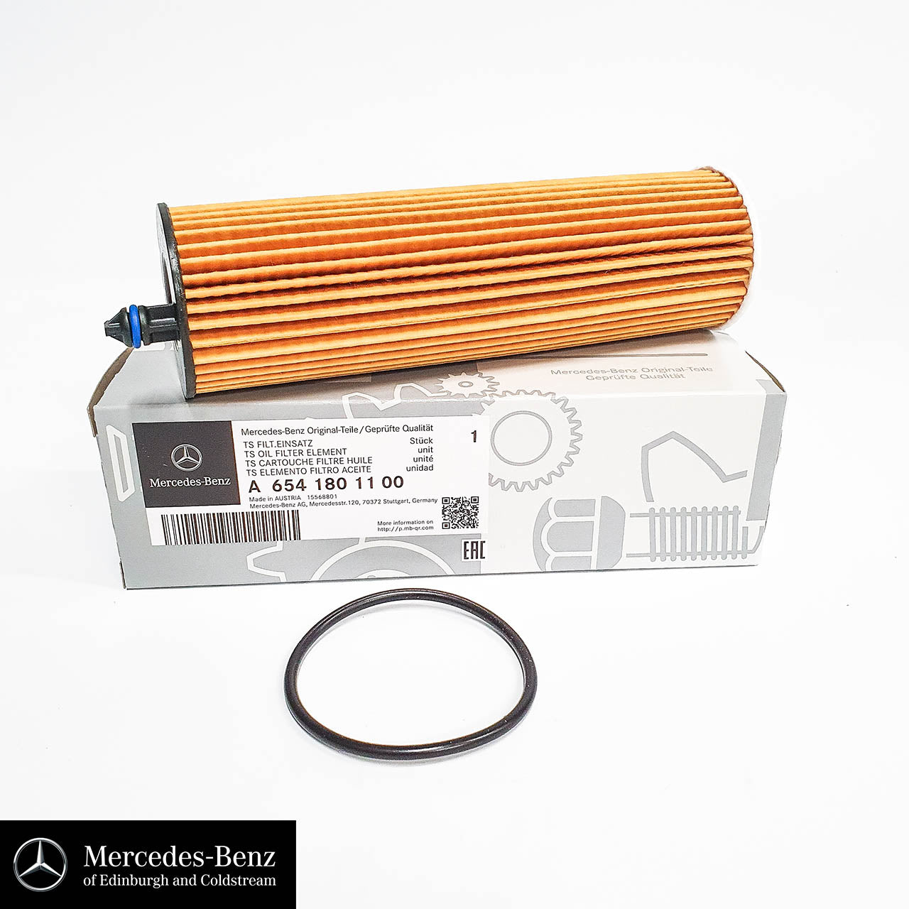 Genuine Mercedes-Benz service kit CDI diesel OM654 engine - oil and filter