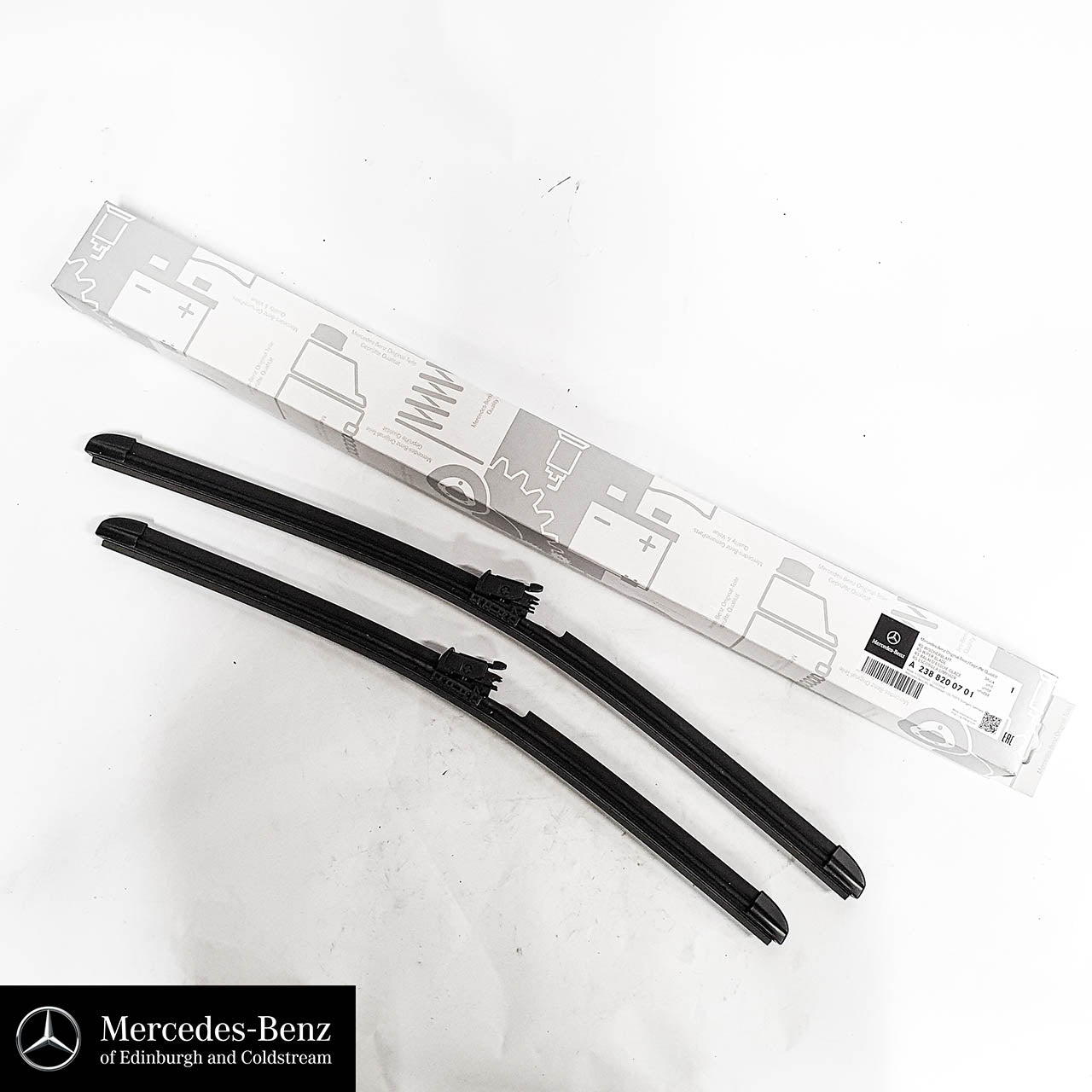 EPD Frameless Wiper Blades For Mercedes E-Class 2013-2016 – Front, 24 Inch Pair