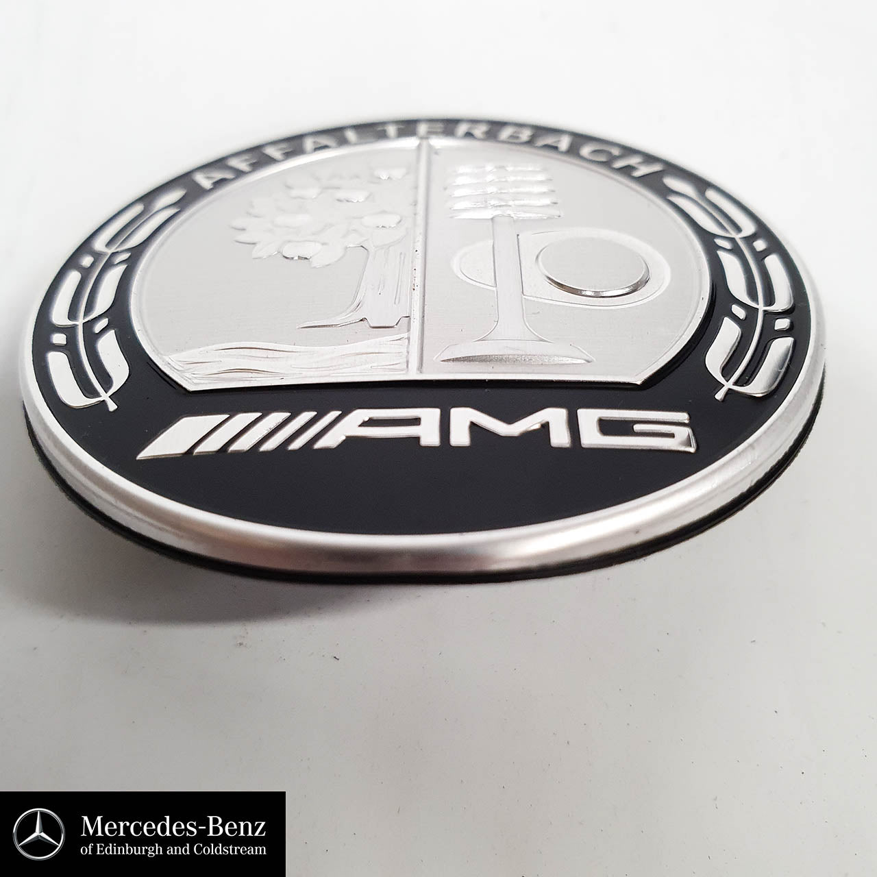 Genuine Mercedes-Benz AMG Bonnet Badge Front Emblem Logo A0008170708