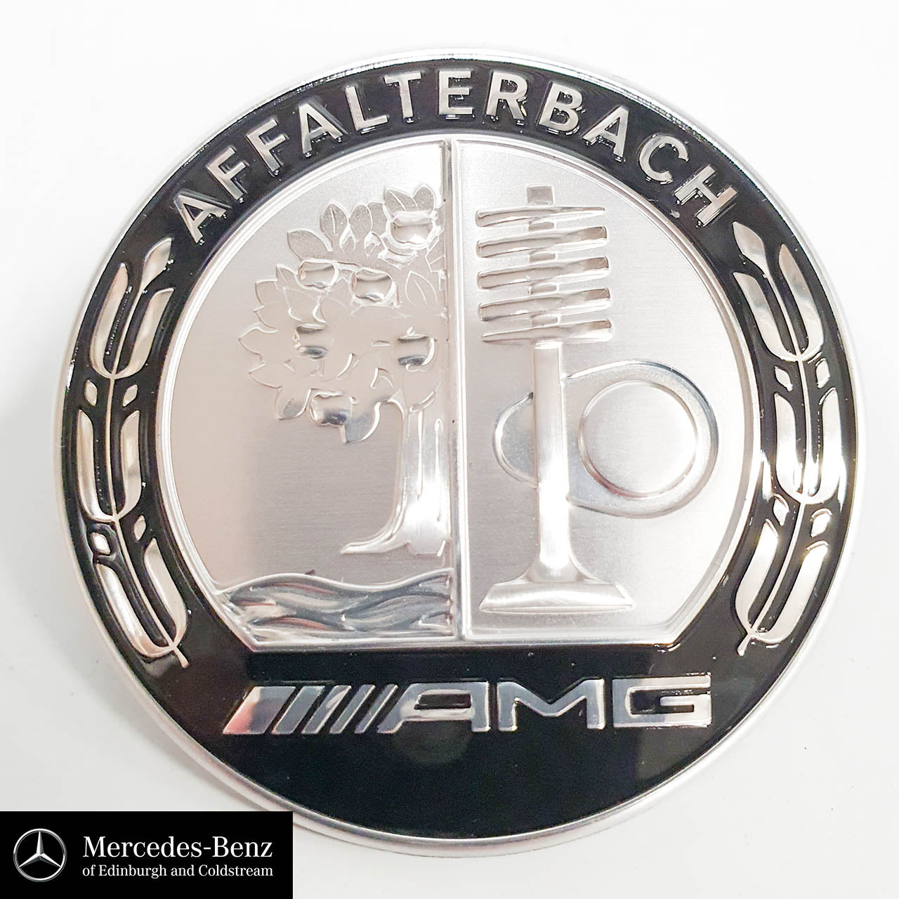 57mm Mercedes-Benz Hood Bonnet Emblem Badge Logo Brabus AMG Affalterbach