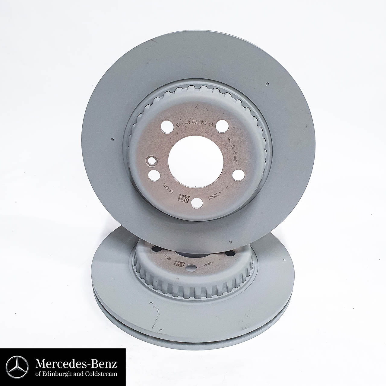 Genuine Mercedes-Benz Rear Brake Discs A0004231812
