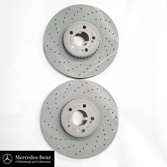 Genuine Mercedes-Benz Front brake discs E Class A0004212312