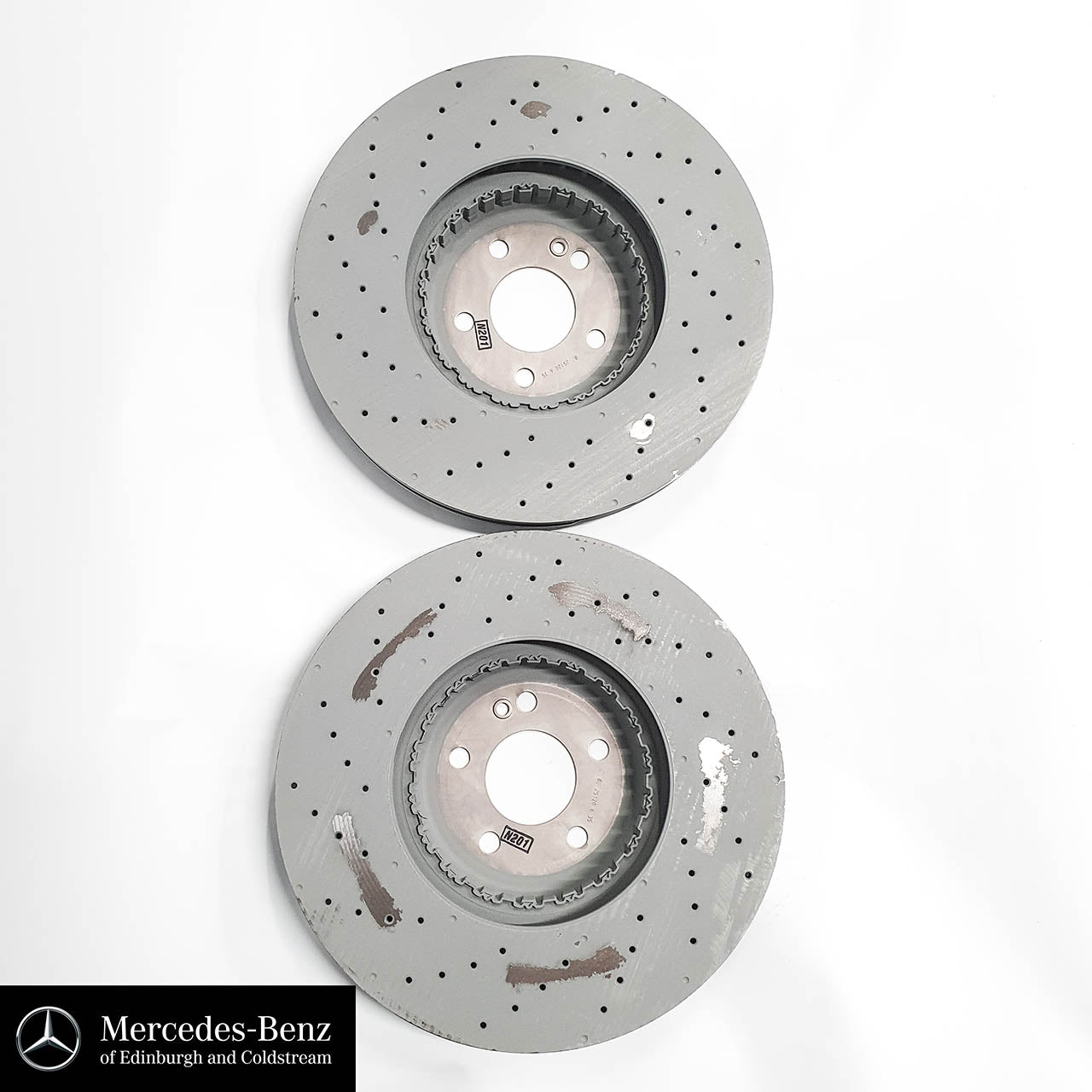 Genuine Mercedes-Benz Front brake discs E Class A0004212312