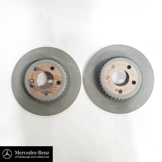 Genuine Mercedes-Benz Brake Discs Set REAR C Class 205