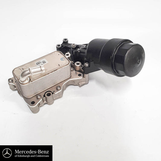 Genuine Mercedes Oil Filter Housing Cooler For OM651 Diesel Engine A6511801310