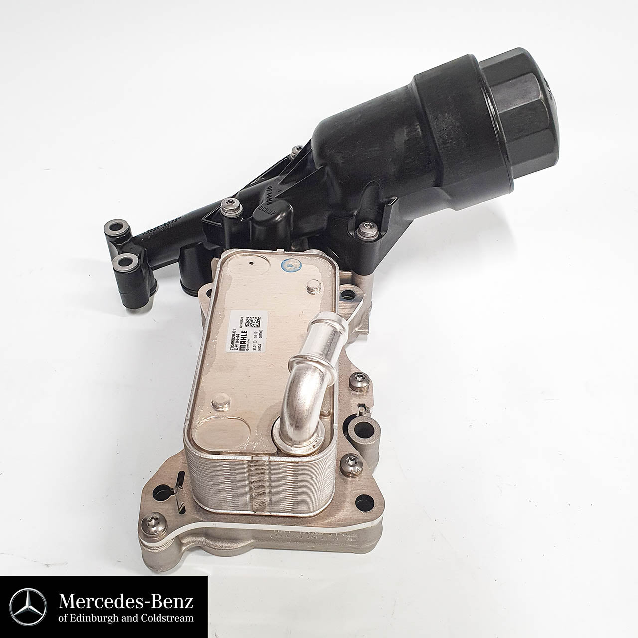 Genuine Mercedes Oil Filter Housing Cooler for OM651 diesel engine A6511801310