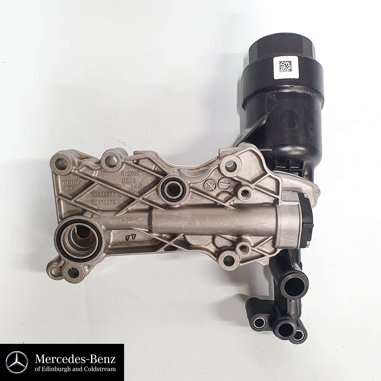 Genuine Mercedes Oil Filter Housing Cooler for OM651 diesel engine A6511801310