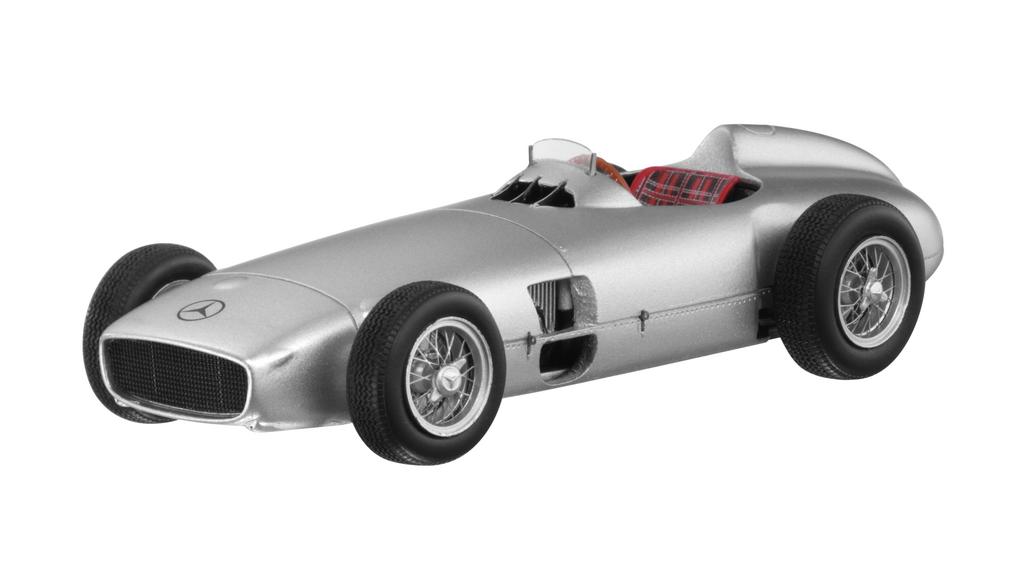 2.5-litre Formula 1 race car, with free-standing wheels, W196, 1954 Model Car Scale 1:43