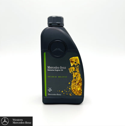 Genuine Mercedes-Benz Engine Oil 229.52 SAE 5w-30 For Petrol & Diesel Engines