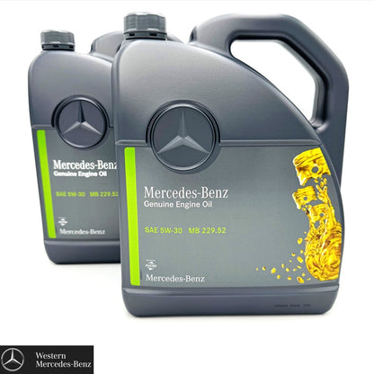 Genuine Mercedes-Benz Engine Oil 229.52 SAE 5w-30 For Petrol & Diesel Engines