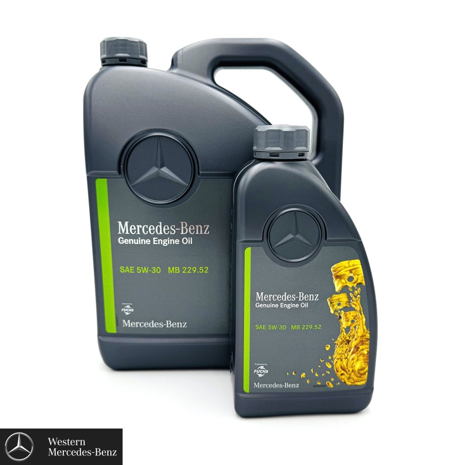 Genuine Mercedes-Benz Engine Oil 229.52 SAE 5w-30 For Petrol & Diesel Engines