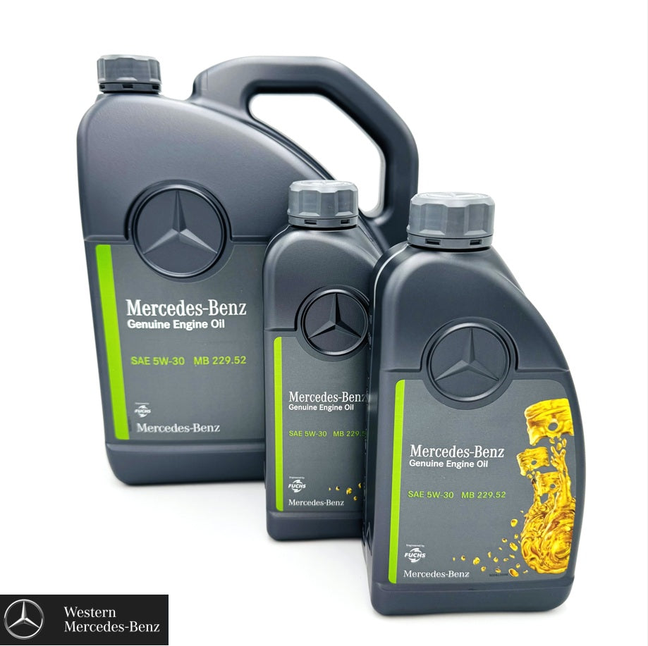 Genuine Mercedes-Benz Engine Oil 229.52 SAE 5w-30 For Petrol & Diesel Engines