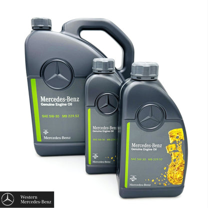 Genuine Mercedes-Benz Engine Oil 229.52 SAE 5w-30 For Petrol & Diesel Engines