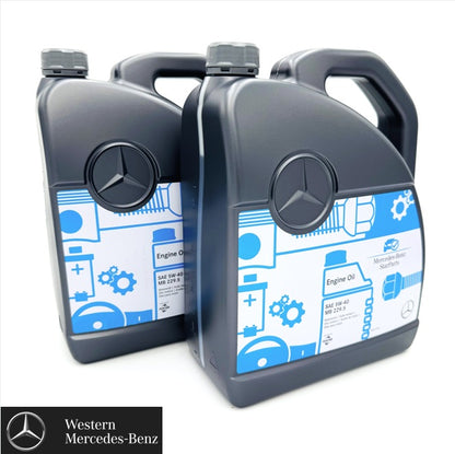Genuine Mercedes-Benz Engine Oil 229.5 SAE 5W-40