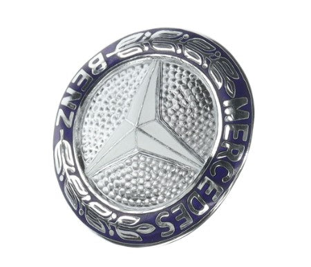 Mercedes W126 grille logo badge and raised star