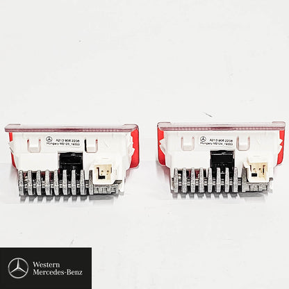 Exit lamp, door lamp, LED logo projector, Mercedes star, 2-piece for left and right door A2138204503