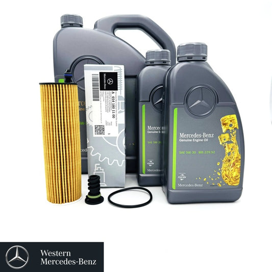 Genuine Mercedes-Benz Service Kit CDI Diesel OM654 Engine - Oil & Filter