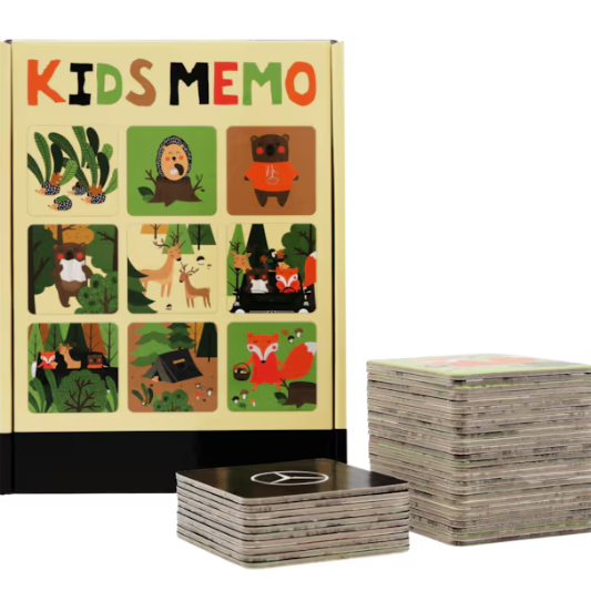 Kids' Memory Game, Forest