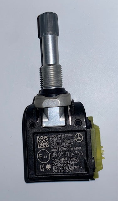 Genuine Mercedes-Benz Tyre Pressure Sensor & Tyre valve with Metal Cap