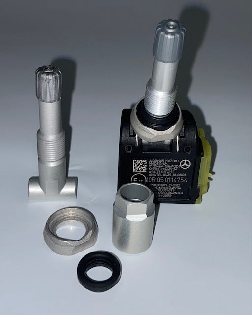 Tyre Pressure Sensor & Tyre valve with Metal Cap