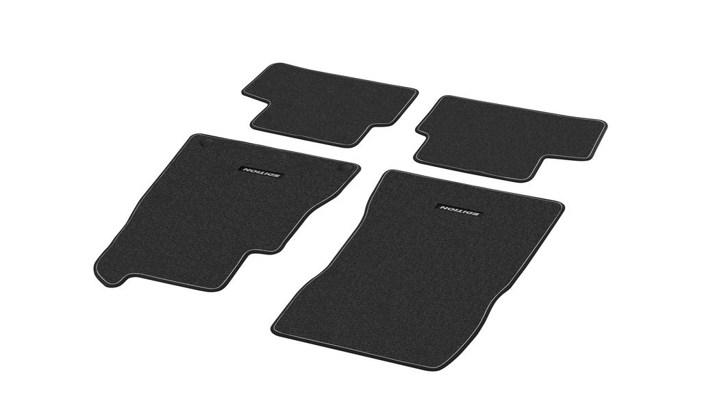 Velour floor mats CLASSIC, driver’s/co-driver’s mat, 4-piece, EDITION 2020