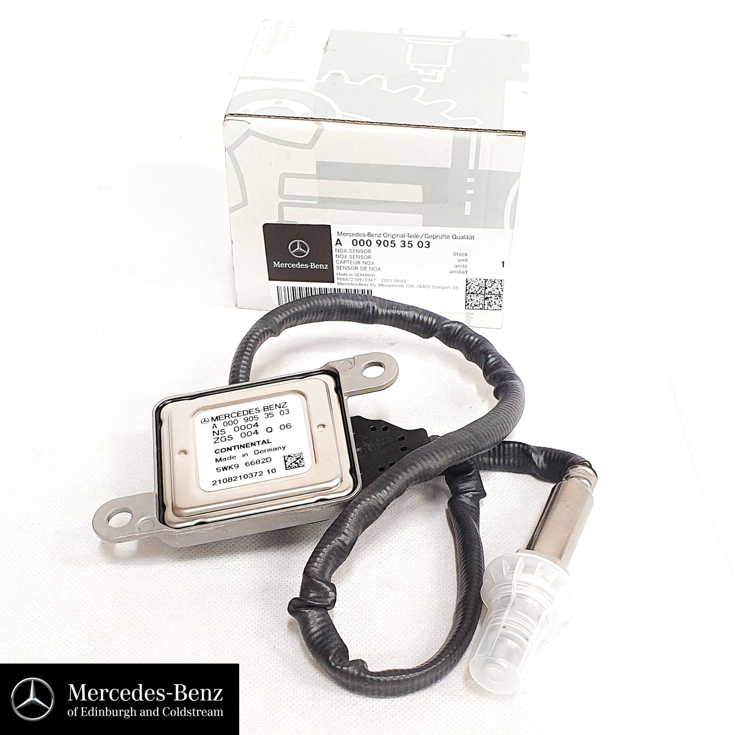 Genuine Mercedes-Benz NOx sensor 5WK96682D A0009053503