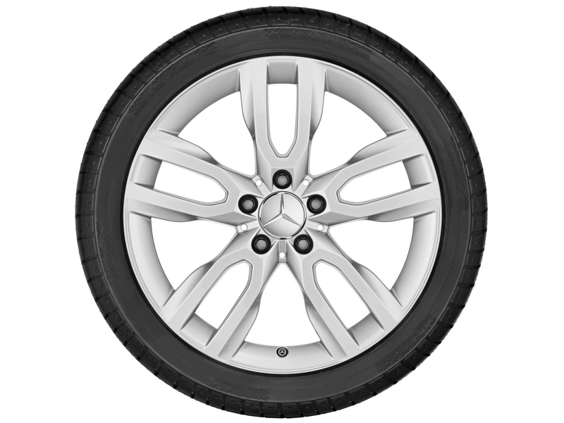 5-twin-spoke wheel, 45.7 cm (18 inch) silver