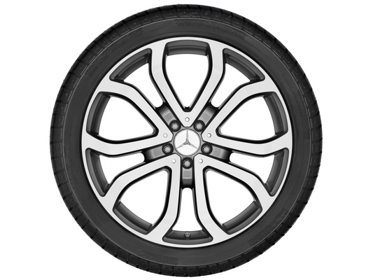 5-twin-spoke wheel, 48.3 cm (19 inch), high-sheen