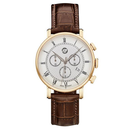 Mercedes-Benz Classic Retro Gold Chronograph Men's Watch