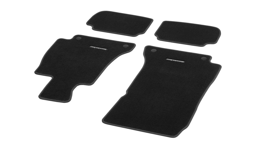 Velour floor mats, CLASSIC, set, 4-piece E-Class coupe 238 model series